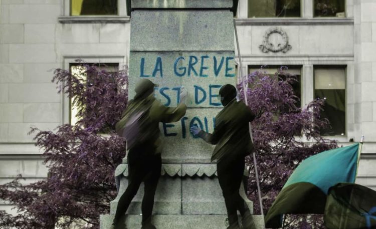 la grève est de retour