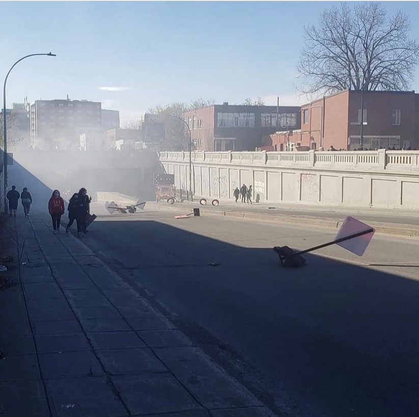 The demo exits the viaduct