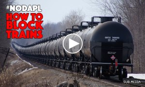 Solidarity with #NODAPL: How to block trains