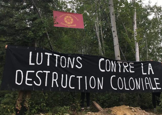 Vigil and Day of Action: Wednesday the 28th of February 2018, in Solidarity With Freddy Stoneypoint, Mi’kmaq Sovereignty, and the Struggle Against Fossil Fuels