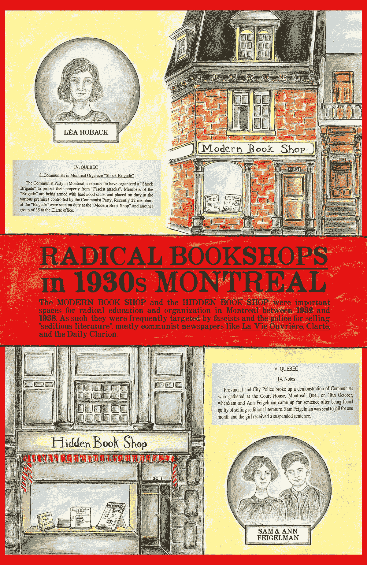 Radical Bookshops in 1930s Montreal