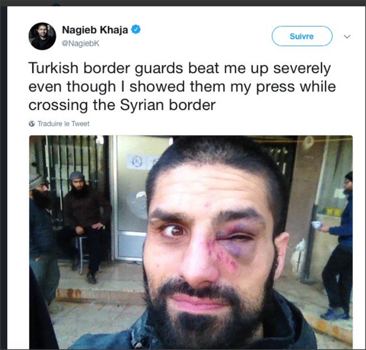 Far Right Troll Spreads Fake News about Antifascist Attack (which never happened)