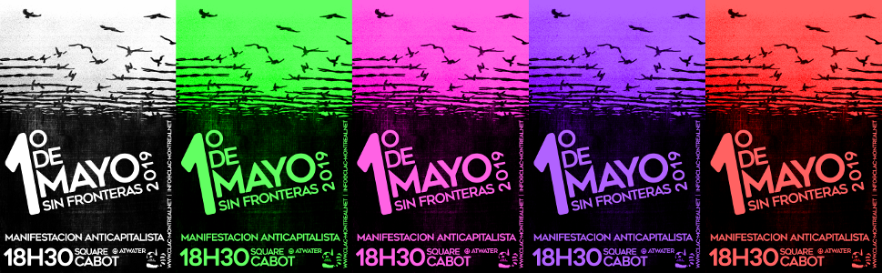 Anticapitalist MayDay 2019 - Cabot Square - 6:30PM