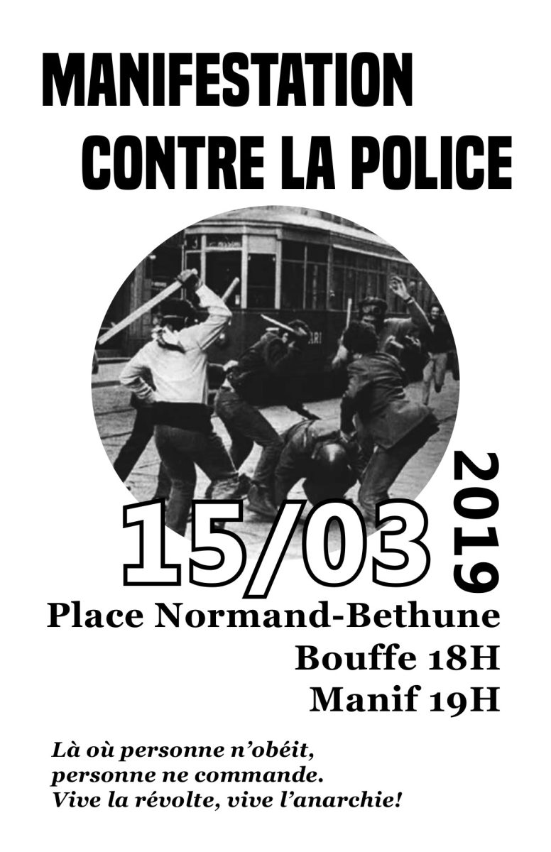 March 15th Against the Police