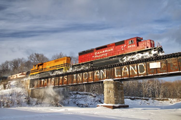 "From Sea to Sea": Train Blockades, Colonialism and Canadian Rail History