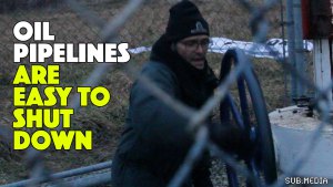 Oil Pipelines are easy to shutdown