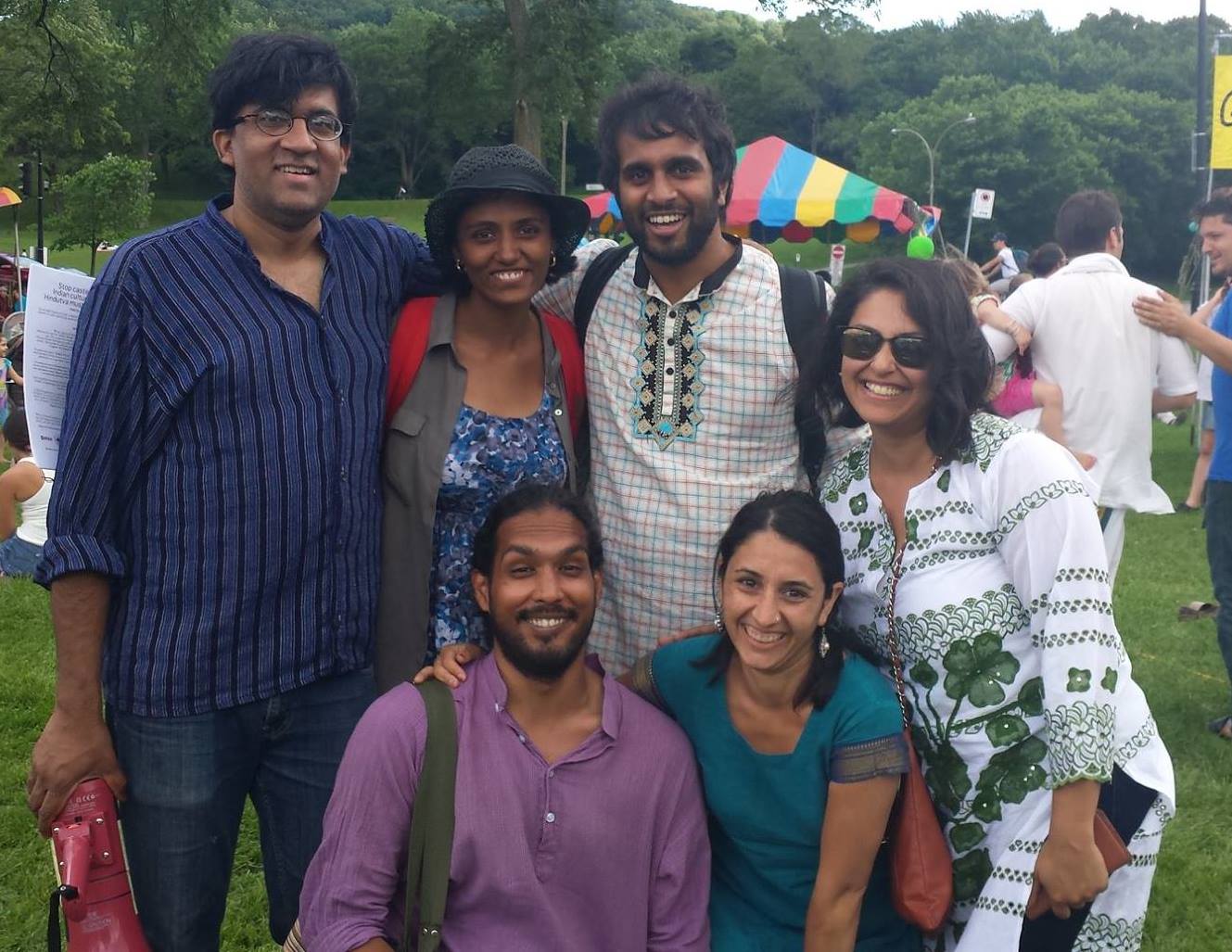 Report-back from Garam Masala anti-caste, anti-Hindutva disruption at Montreal's "Festival of India"