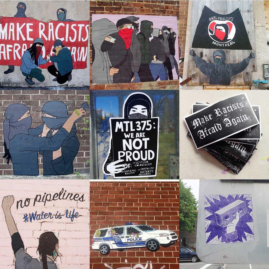 Wheatpasting the Revolution An Interview with Zola » Montréal Counter