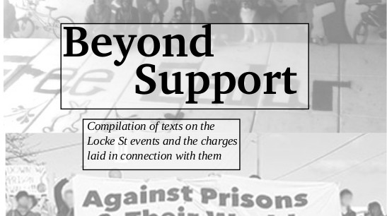 Beyond Support: Update on Locke St Defendants and a Proposal for Beginning to Organize Solidarity