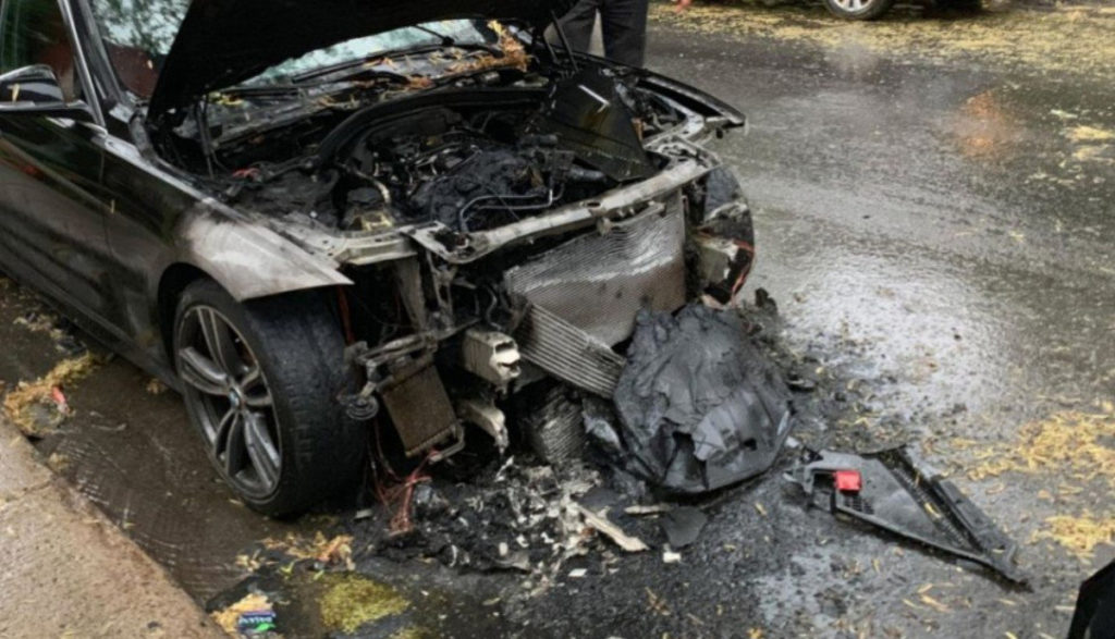 June 11th: Lemay Vice President's Car Set on Fire