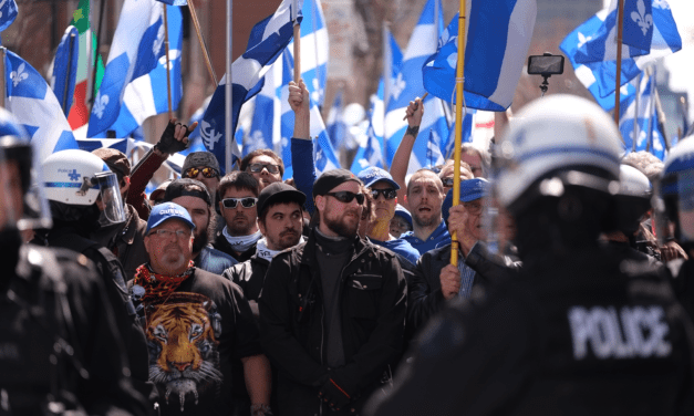 “Vague bleue,” the Last Stand of Québec’s Far-Right Soldier Wannabes