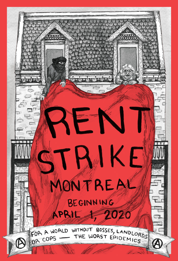 Montreal Rent Strike - Beginning April 1, 2020