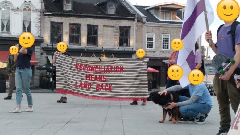 Wet’suwet’en Solidarity March in Kingston, ON