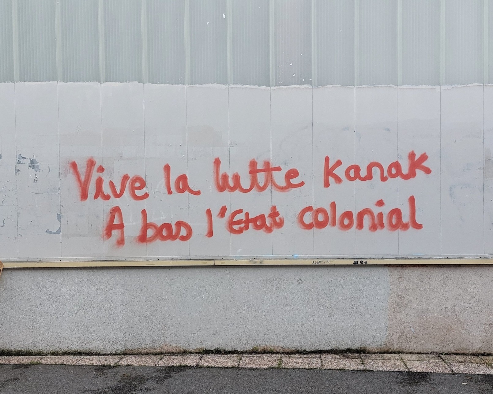 Solidarity Means Attack - Fuck France, Free Kanaky