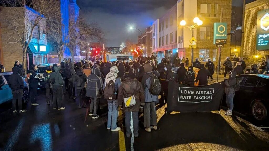 Montréal Police Block Anti-Fascists. . . To Allow Black Metal Fans To Celebrate Nazi Military Exploits