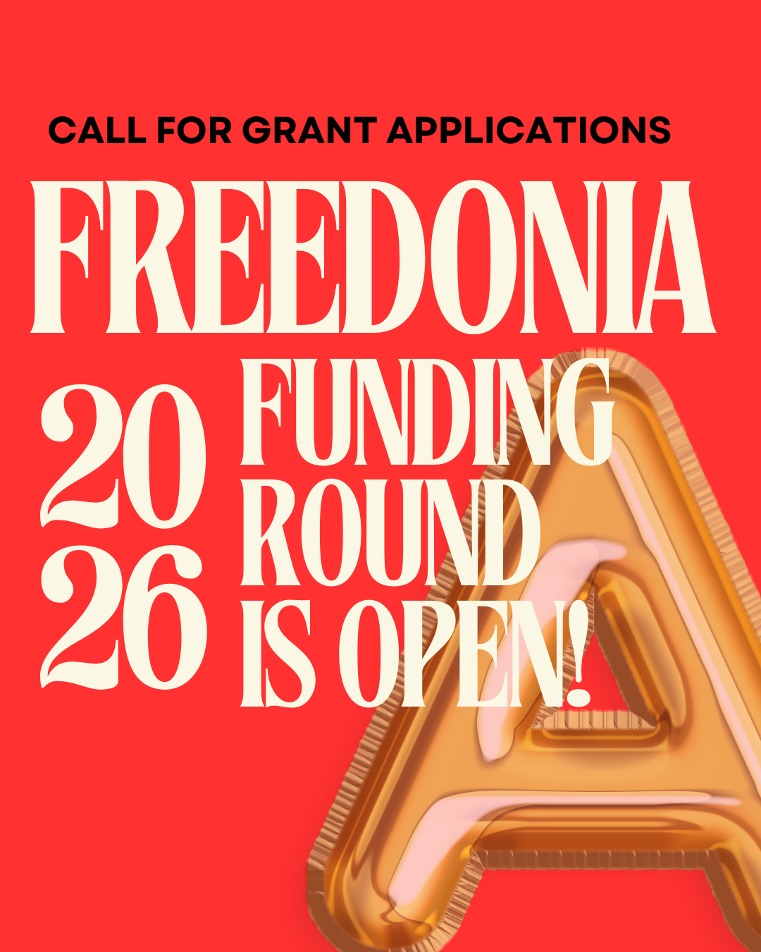Freedonia's 2026 Funding Round Is Now Open! Call for Grant Applications