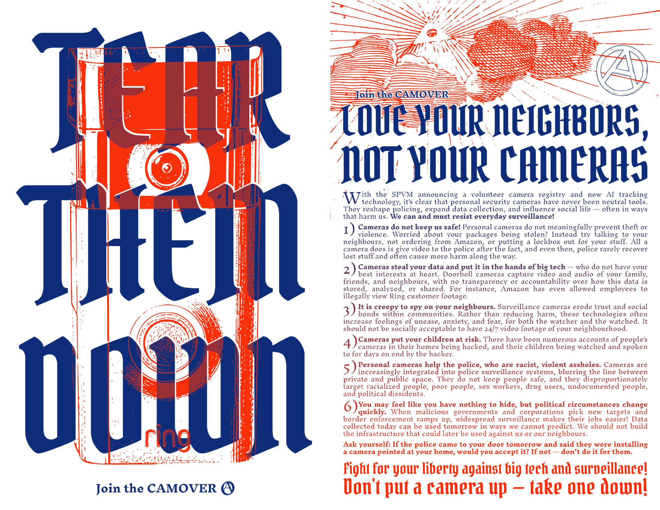 Love Your Neighbors, Not Your Cameras!